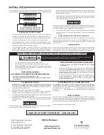 Предварительный просмотр 4 страницы Emerson White-Rodgers 764-500 Installation Instructions