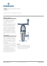 Emerson YARWAY B Installation, Operation And Maintenance Instructions preview