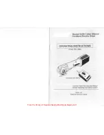 Предварительный просмотр 1 страницы EMERY MACHINERY CORP. EC-360 Operating Instructions Manual