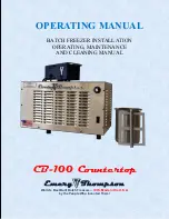 Preview for 1 page of Emery Thompson CB-100 Operating Manual