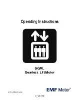 EMF Motor EMF SQML160 Series Operating Instructions Manual preview