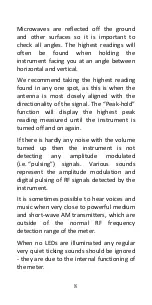 Preview for 8 page of EMFields Acoustimeter User Manual