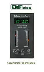 EMFields AM-11 User Manual предпросмотр