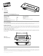 Preview for 1 page of EMG ACS SOUNDHOLE PICKUP Installation Information