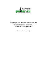 EMG BTS SYSTEM Installation Information предпросмотр