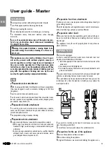 Предварительный просмотр 6 страницы EMGA Dynamic MASTER COMBI 410 User Manual