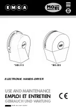 Preview for 1 page of EMGA Mo-El 505.315 Use And Maintenance