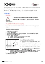 Предварительный просмотр 22 страницы EMGA SANTOS 34 User And Maintenance Manual