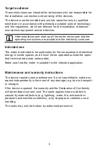 Предварительный просмотр 3 страницы EMH metering LZQJ-SGM Operating Instructions Manual