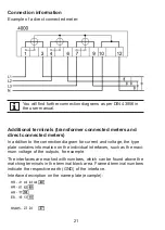 Предварительный просмотр 21 страницы EMH metering LZQJ-SGM Operating Instructions Manual