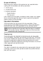 Предварительный просмотр 2 страницы EMH metering NXT4 Instructions For Use Manual