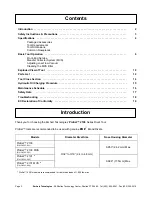 Preview for 2 page of Emhart Teknologies PA203-001 Maintenance Manual