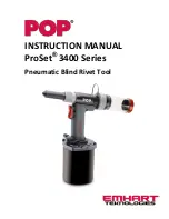 Предварительный просмотр 1 страницы Emhart Teknologies PoP ProSet 3400 Instruction Manual