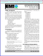 EMI AmericaSeries LLC-09 Quick Start Manual предпросмотр