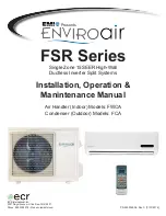 Предварительный просмотр 1 страницы EMI enviroair 12000 Btu Installation, Operation & Maintenance Manual