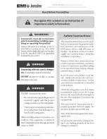 Preview for 3 page of EMI UNCG-30 Installation, Operation And Maintenance Manual