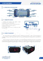 Предварительный просмотр 4 страницы emicol STORM ST201 User Manual