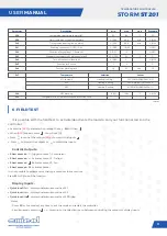 Предварительный просмотр 11 страницы emicol STORM ST201 User Manual