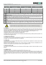 Предварительный просмотр 72 страницы Emicon EMIBYTE DXi.H Use And Maintenance