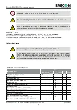 Предварительный просмотр 74 страницы Emicon EMIBYTE DXi.H Use And Maintenance