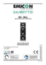 Предварительный просмотр 1 страницы Emicon EMIBYTE IR.WU Series Installation, Use And Manteinance Manual