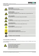 Предварительный просмотр 8 страницы Emicon EMIBYTE IR.WU Series Installation, Use And Manteinance Manual