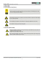 Preview for 18 page of Emicon EMIBYTE IR.WU Series Installation, Use And Manteinance Manual