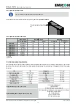 Предварительный просмотр 23 страницы Emicon EMIBYTE IR.WU Series Installation, Use And Manteinance Manual