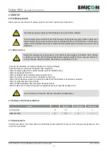 Предварительный просмотр 30 страницы Emicon EMIBYTE IR.WU Series Installation, Use And Manteinance Manual