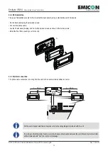 Предварительный просмотр 32 страницы Emicon EMIBYTE IR.WU Series Installation, Use And Manteinance Manual