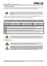 Предварительный просмотр 48 страницы Emicon EMIBYTE IR.WU Series Installation, Use And Manteinance Manual