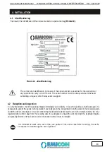 Preview for 15 page of Emicon EWH series Use And Maintenance Manual