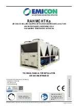 Preview for 1 page of Emicon RAH MC HT Ka Technical Manual For Installation, Use And Maintenance