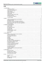 Preview for 3 page of Emicon RAH MC HT Ka Technical Manual For Installation, Use And Maintenance