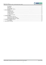 Preview for 4 page of Emicon RAH MC HT Ka Technical Manual For Installation, Use And Maintenance