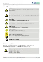 Preview for 8 page of Emicon RAH MC HT Ka Technical Manual For Installation, Use And Maintenance