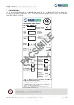 Preview for 9 page of Emicon RAH MC HT Ka Technical Manual For Installation, Use And Maintenance