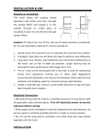 Предварительный просмотр 7 страницы Emilia CK60FRF Instruction Manual And Installation Manual