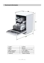 Предварительный просмотр 20 страницы Emilia EDW63SS User Manual & Installation Manual