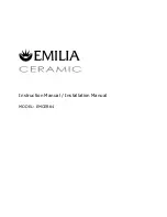 Предварительный просмотр 1 страницы Emilia EMCER64 Instruction Manual / Installation Manual