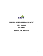 Preview for 1 page of EMIT SPG1000W User Manual