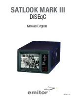 Preview for 1 page of emitor SATLOOK Mark III DiSEqC Manual