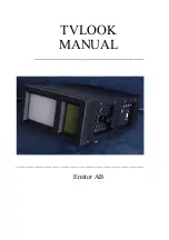 Preview for 1 page of emitor TVLOOK Manual