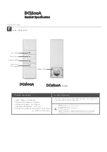 eMitter DC1600A Specification preview