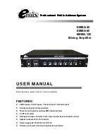 EMIX EMMA-45 User Manual предпросмотр