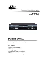 EMIX EMRM-907C Owner'S Manual предпросмотр