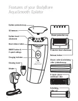 Предварительный просмотр 6 страницы Emjoi BodyBare AquaSmooth AP17SR Instruction Booklet