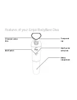 Preview for 4 page of Emjoi BodyBare Diva AP14D Instruction Booklet