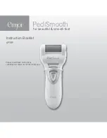 Emjoi PediSmooth AP3RP Instruction Booklet предпросмотр