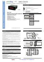 Preview for 1 page of EMKO EDA-3700 Instruction Manual